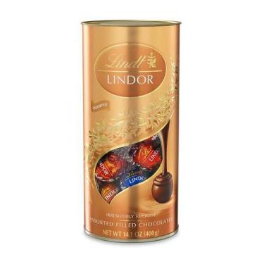 Imagem de Chocolate Bombones Lindt Lindor Tube Assorted 400G