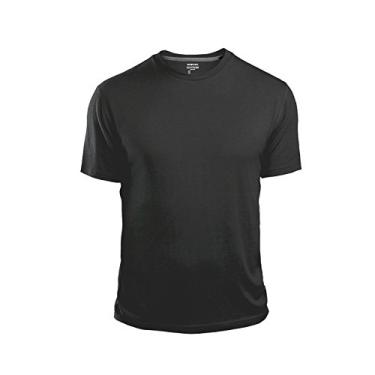 Imagem de GAP Camiseta masculina de algodão gola redonda todos os dias Quotidien cor sólida manga curta, Charcoal, Medium