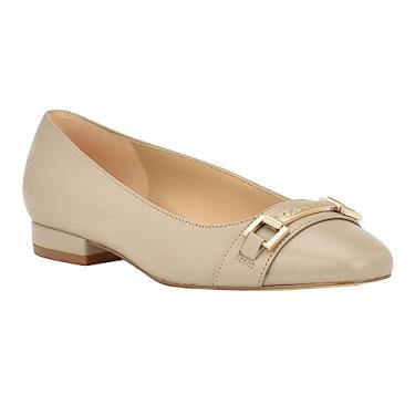 Imagem de Calvin Klein Sapatilha feminina Crystil Ballet, Taupe 240, 6