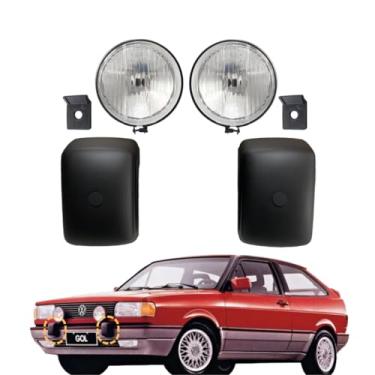 Imagem de Kit Batente Milha Calço Gol Parati Saveiro Voyage 91 A 94