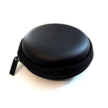 Imagem de Estojo de transporte preto compatível com pulseira Samsung Gear Fit pulseira braçadeira braçadeira bolsa suporte bolso tamanho rígido proteção