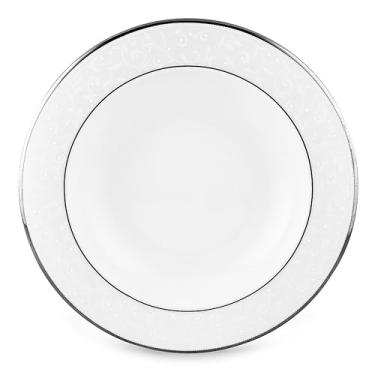 Imagem de Lenox Tigela com aro Opal Innocence, massa/sopa, branca