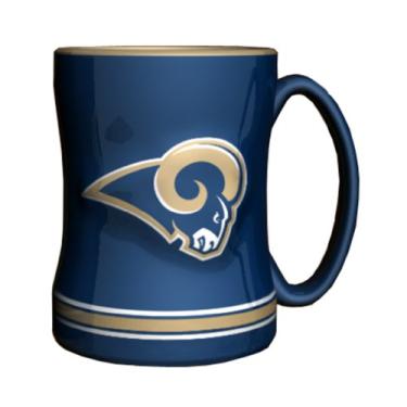 Imagem de Caneca esculpida NFL St. Louis Rams, 400 ml, azul milênio
