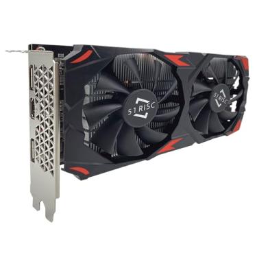 Imagem de 51RISC Placa de vídeo Radeon RX 580 8 GB, placa de vídeo DisplayPort DVI-D para jogos (RX 580 8GB) 256bit 2048SP VR Ready