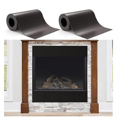 Imagem de Rolha magnética de lareira Vomeko, bloqueador de isolamento de tela para tela de lareira magnética de inverno para chaminé interna, interna evita perda de ar frio e calor (36 x 6 (91,44 * 10,16cm)