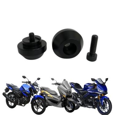 Imagem de Peso De Guidão Fazer 150 Mod. Original Preto - CMP