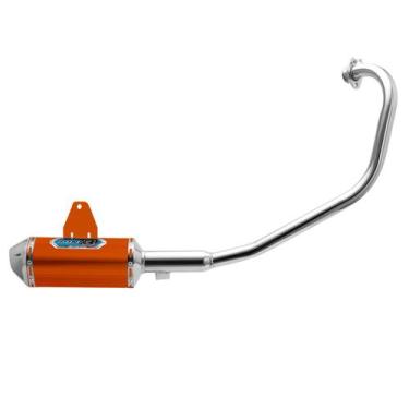 Imagem de Escapamento de Moto  Pro Tork Mini 3 Fazer 150 e Factor 125/150, DOURA