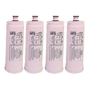 Imagem de Kit 4 Filtro Refil Masterfrio Rotulo Branco 19,5Mm Bico Fino - WFS