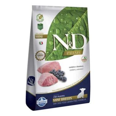 Imagem de N&d Prime Cordeiro E Blueberry Filhotes Raças Pequenas 2,5kg - Farmin@