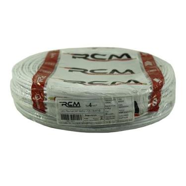 Imagem de Cabo Flexível 4,00MM 750V Branco Rolo Com 100M RCM