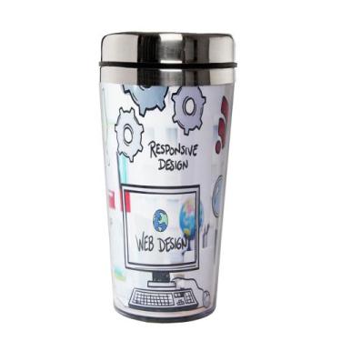 Imagem de Copo Térmico Web Marketing - 450 ml - Kazape