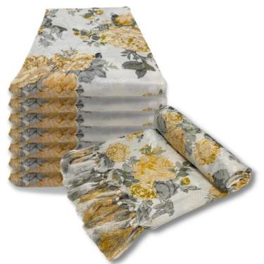 Imagem de Manta Xale Para Sofá Decorativa Jacquard Medalhão Dupla Face - MUMUDEC