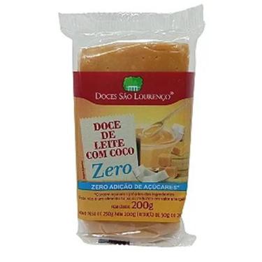 Imagem de Doce De Leite Com Coco Zero Massa Sao Lourenco 200G - São Lourenço