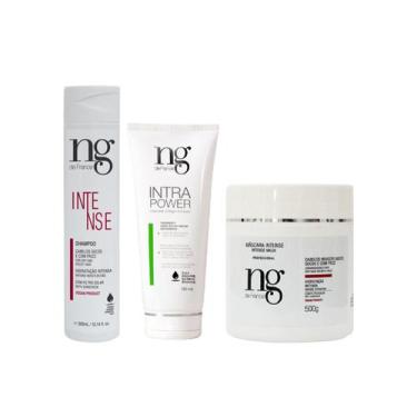 Imagem de Ng De France Kit Shampoo Intense 300ml + Intra Power Tratamento Querat