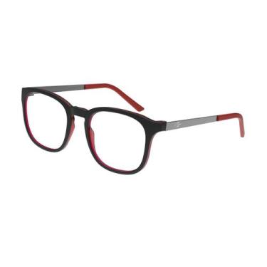 Imagem de Armação De Óculos Mormaii Cordoba M6131aa952 Preto Fosco, Preto, 52