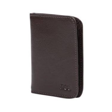 Imagem de Carteira Masculina Slim Couro Legítimo - Nagai, Marrom, Único