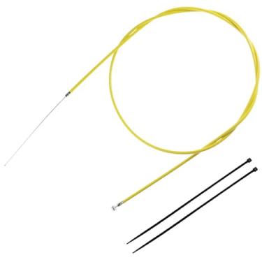 Imagem de New Olym Cabo de freio universal de 1550 mm adequado para Baja Doodle Bug DB30 Blitz Dirt Bug Racer Coleman CT100U CC100X Baja Doodle Bug DB30 98cc 100cc 3hp Motovox Powersport Mini peças amarelas