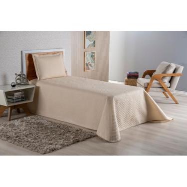 Imagem de Cobre Leito Modelo Dubai Luxo Solteiro 2 Peças Cama Box - BruceBaby Bo