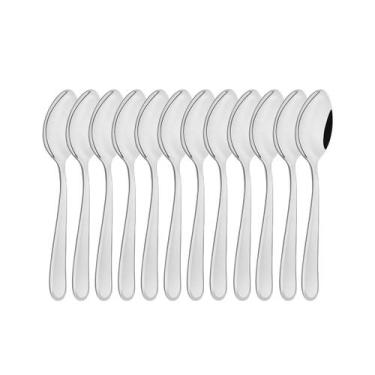 Imagem de Conjunto 12 Colheres para Sobremesa Angra Talheres Tramontina em Aço I