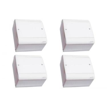 Imagem de Kit C/4 - Caixa Passagem Pvc Perlex Externa 15X15X08   2904