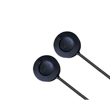 Imagem de JIUJOJA Base de Carregador de 2 Pacotes Compatível com Fossil Gen 5 Garrett Hr/Carlyle/Julianna, Gen 4 Explorist Hr/Venture Hr/Sport, Emporio Armani, Skagen Falster 2, Misfit Vapor 2, Diesel Guard 2.5