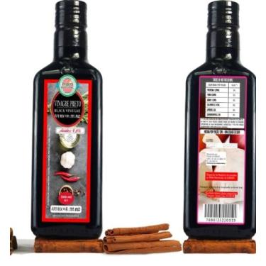 Imagem de vinagre preto 500 ml - vida saudavel , G