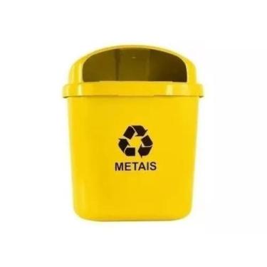 Imagem de Cesto Individual Para Coleta Seletiva Com 40l S/ Poste (st3) - JSN, Am