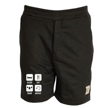 Imagem de Bermuda Masculina Moletom Treino Casual Academia Conforto - Ragor, P, 