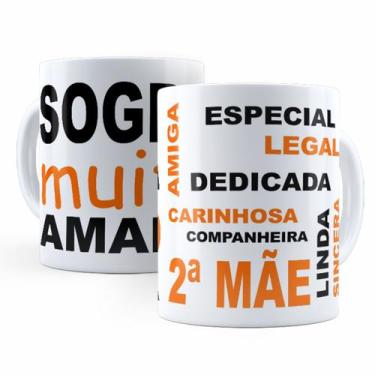 Imagem de Caneca de Porcelana Personalizada Sogra Muito Amada - Planetarte