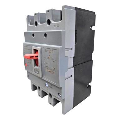 Imagem de Disjuntor Caixa Moldada SD250M Tripolar 400/415V 10kA Termomagnético Ajustável - Steck | 160A SD250M160