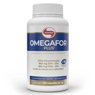 Imagem de Ômegafor Plus 120 Caps Vitafor - Ômega 3 Ultra Concentração