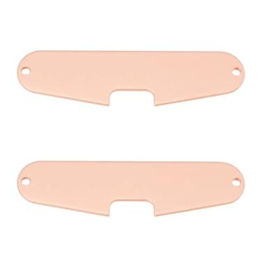 Imagem de SING F LTD 2 peças de captadores de bobina única para guitarra, placa de base de montagem de ponte de ferro banhada a cobre, compatível com Fender Stratocaster