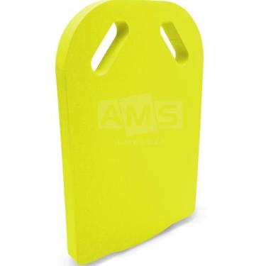 Imagem de Kit 4 Prancha de natação 40x27cm 30mm - Ams Eva, Amarelo