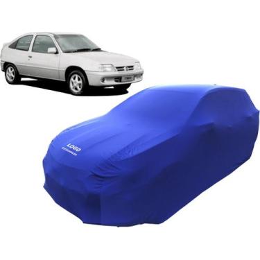 Imagem de Capa Automotiva Para Chevrolet Kadett Tecido Helanca Lycra - Mz, Azul