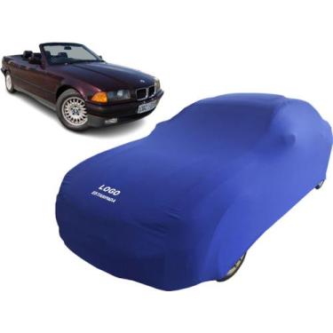 Imagem de Capa Carro Logo Bmw 325i Cabriolet Conversível Anti Riscos - Mz, Azul