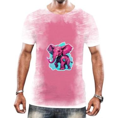 Imagem de Camisa Camiseta Tshirt Animais Cyberpunk Elefantes Safari 1 - Enjoy Sh