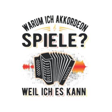 Imagem de Akkordeon Notizbuch: Warum ich Akkordeon spiele? Weil ich es kann / 6x9 Zoll / 120 linierte Seiten