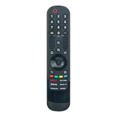 Imagem de AKB76043112 Controle remoto de substituição IR para LG 4K UHD Smart TV MR23GA 43QNED75URA 50UR9000PUA 50QNED80URA 55UR9000PUA 55QNED80URA 65UR9000PUA 75UR9000PUA 50QNED80URA 75UR9000PUA 50QNED80URA