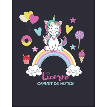 Imagem de Licorne Carnet De Notes: Cahier de dessins pour enfants, Carnet de notes cadeau parfait pour les enfants