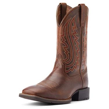 Imagem de ARIAT Bota Country Masculina Esportiva, Polidor de amêndoa, 9