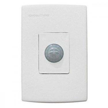 Imagem de Sensor De Presenca + Fotocelula Qualitronix Embutir 180º - Qi2M