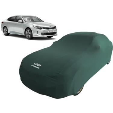 Imagem de Capa Para Cobrir Carro Reforçada Kia Optima - Mz, Verde