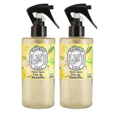 Imagem de Kit 2 Aromatizador Home Spray Flor de Baunilha Giorno 250ml