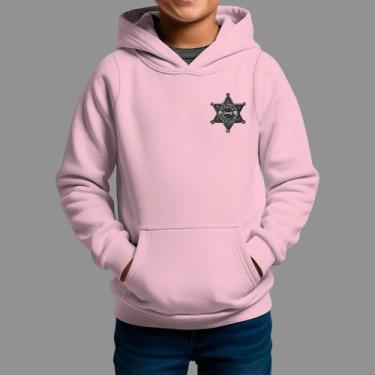 Imagem de Moletom Canguru Infantil Basico Moda Country Inverno Capuz e Bolso She