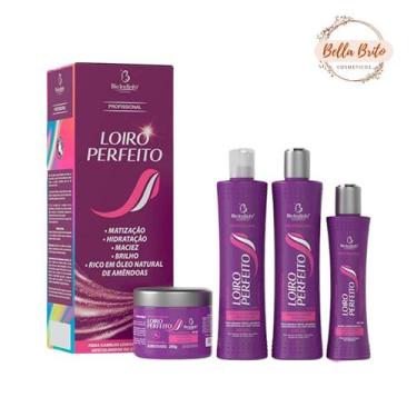 Imagem de Kit capilar loiro perfeito - bio instinto 4 itens