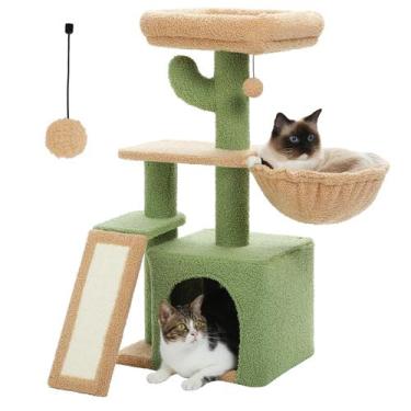 Imagem de Cat Tree PETEPELA Cactus - Arranhador com Rampa para Gatos