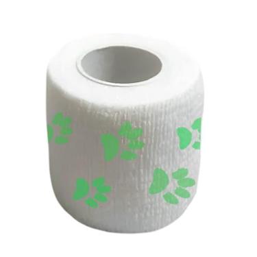 Imagem de Bandagem 5cm x 4,5mt - Patinhas Branco - Limed Mogi
