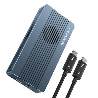 Imagem de Compartimento SSD ACASIS TBU 405 Pro M.2 NVMe de 40 Gbps com ventilado