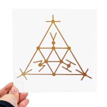 Imagem de Placa Grafico Scap André Phillipe PVC 15x15cm - Radionica Radiestesia 