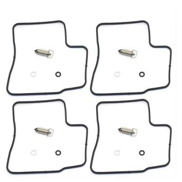 Imagem de Para NT650 NTV650 VF1000F VF1000F2 VF1000R VF1100C NT NTV 650 VF1000 VF 1000 F R C kit de reparo de carburador agulha flutuante